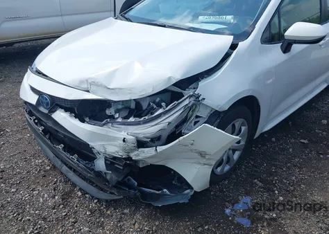 2025 Toyota Corolla Hybrid Le from USA, damaged, VIN JTDBCMFE0SJ038528